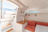 Aft Cabin companionway and seat